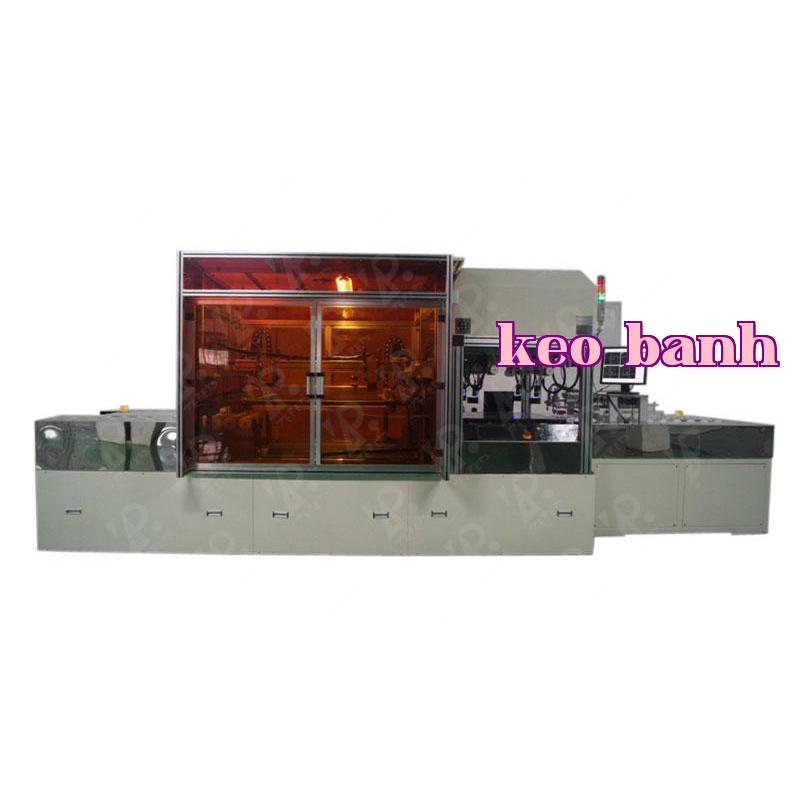 Automatic CCD vision alignment glass screen printing machine