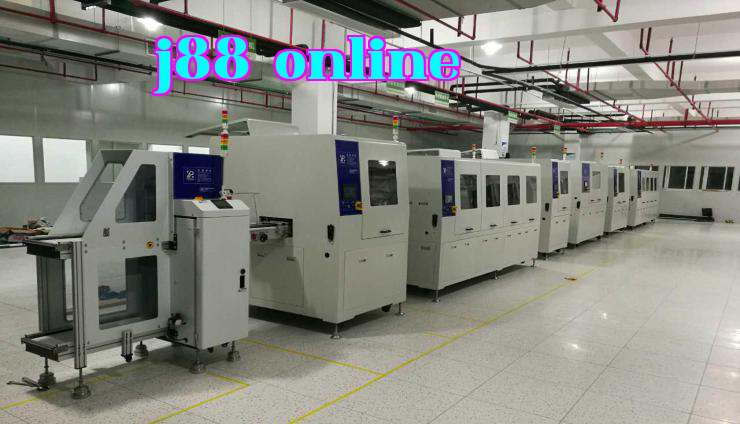 Vehicle electronic automatic assembly line